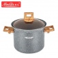 健康**20cm卖饭石奶锅宝宝辅食小汤锅电炉燃气通用厂家