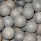 山东厂家耐腐蚀高硬度高标准锻造钢球直径**mm可再用钢球